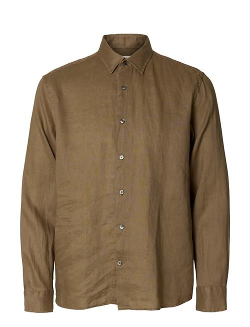 Selected | Slhregkylian Linen Ls Shirt | M