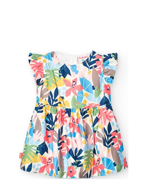 Boboli | Satin Dress Floral | 110