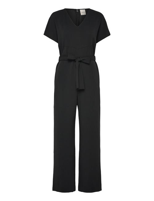 Calvin Klein | Stretch Crepe Jumpsuit With Belt | 42
