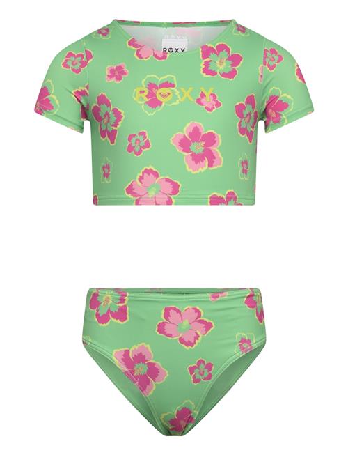 Roxy | Tropicool Crop Lycra Set | 152