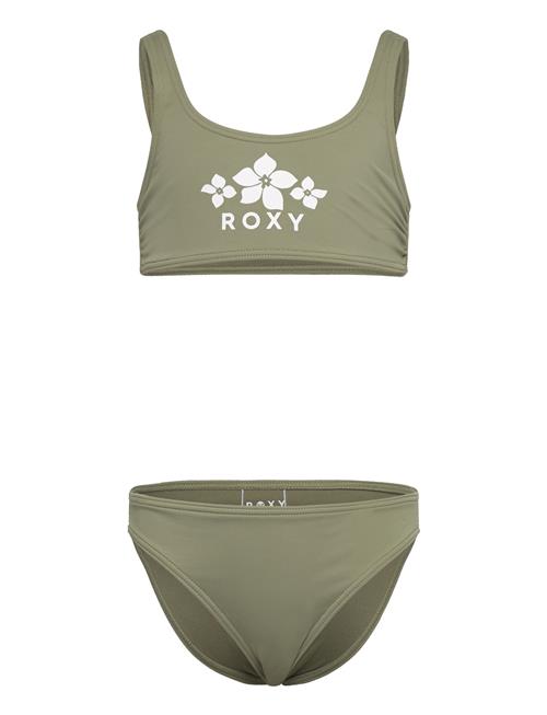 Roxy | Solid Active Rg Bralette Set | 140