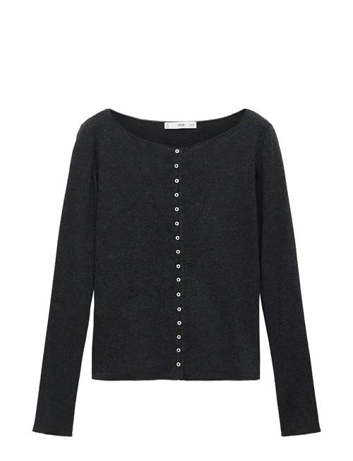 Mango | Boat Neck Cardigan With Buttons | XL