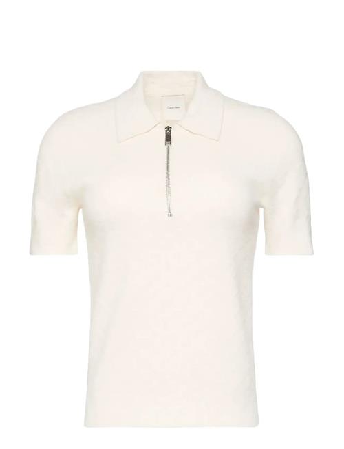Calvin Klein | Aop Textured Ss Top | XL