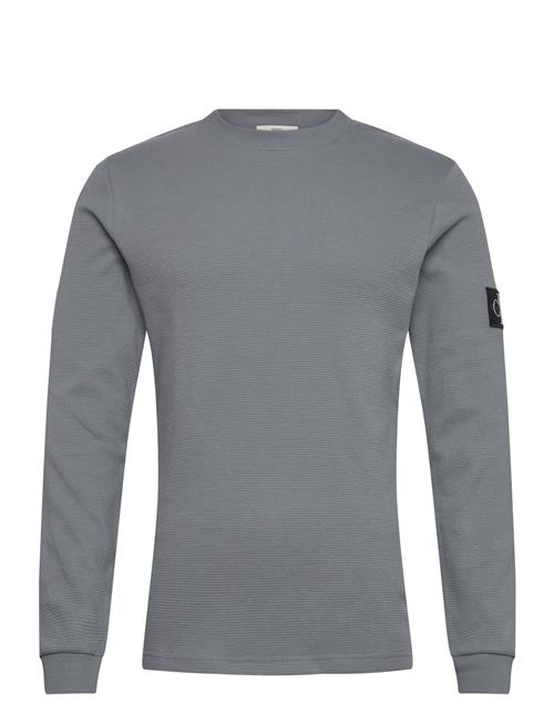 Calvin Klein Jeans | Badge Waffle Ls Tee | M