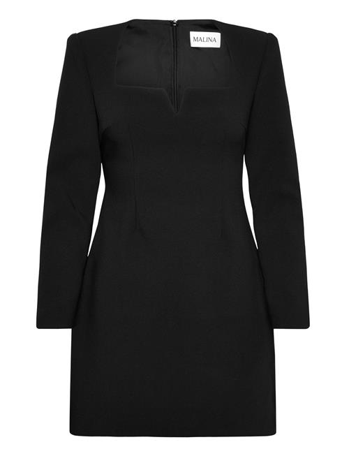 Malina | Sonja Detailed Neck Mini Dress | 42