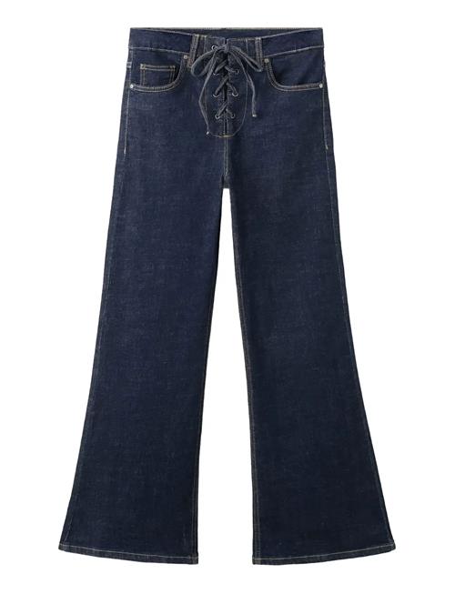 Mango | Flared Jeans With Drawstrings | 38