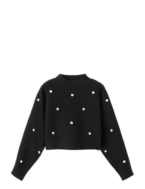 Mango | Perkins-Neck Sweater With Spheres | S