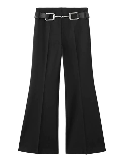 Mango | Flared Trousers With Belt | 34