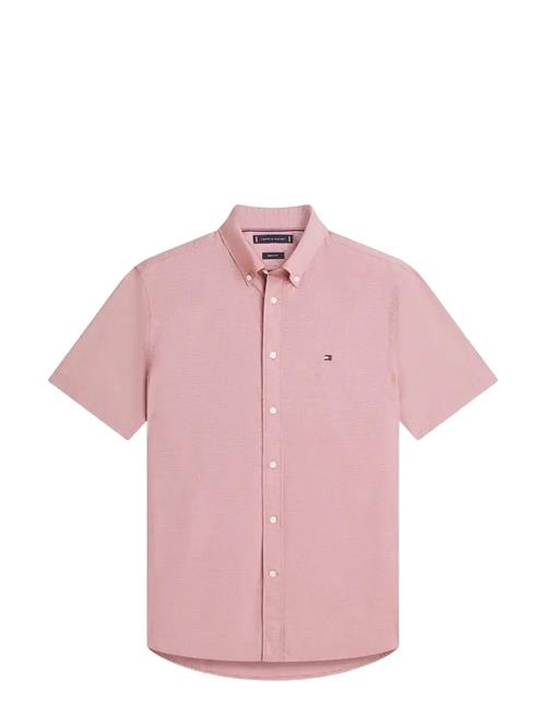 Tommy Hilfiger | Flex Poplin Houndstooth Ss Shirt | S