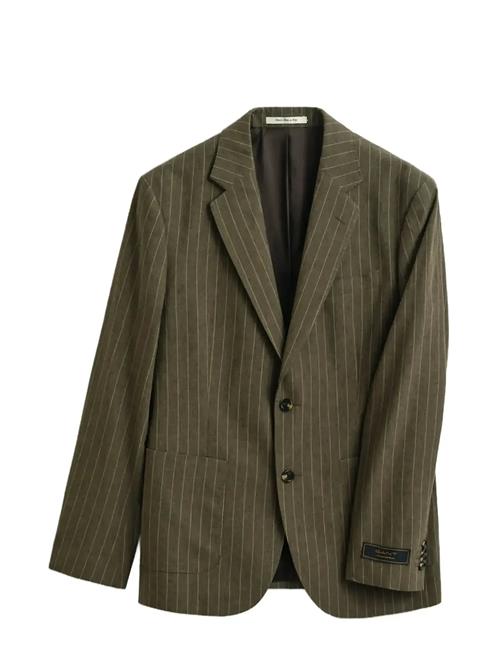 GANT | Cot/Linen Pinstripe Suit Jacket | 52