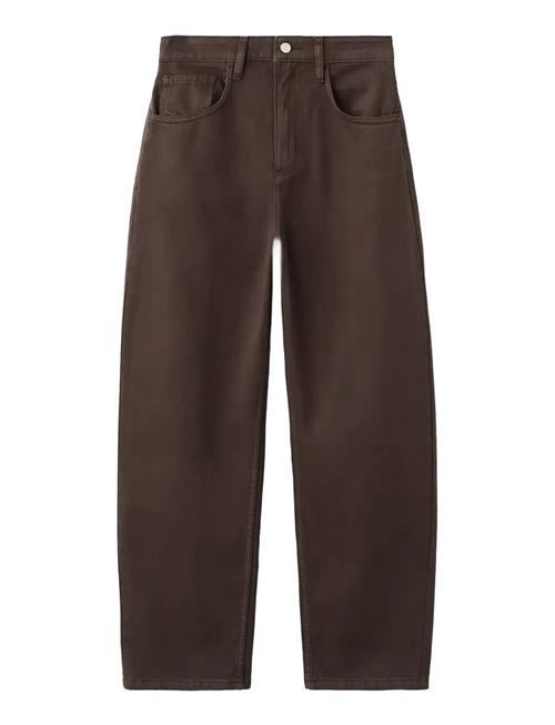 Mango | High-Waisted Barrel Jeans | 42