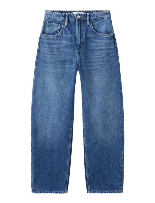 Mango | High-Waisted Barrel Jeans | 38
