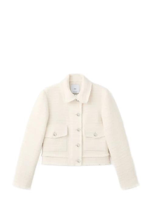 Mango | Tweed Jacket With Notched Lapel Collar | S