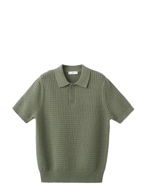 Mango | Waffle Knit Polo | XXL