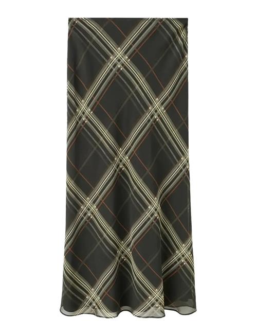 Mango | Checked Long Skirt | XS