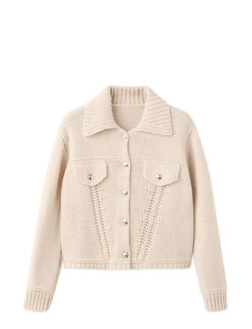 Mango | Knitted Jacket With Polo Collar | XS