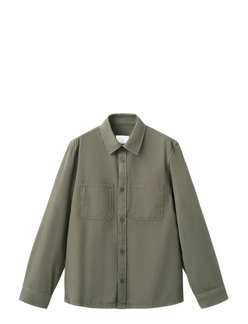 Mango | 100 Cotton Overshirt With Pockets | XL