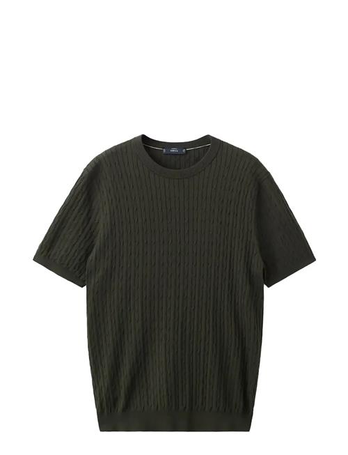 Mango | Cable Knit T-Shirt 100 Cotton | XXL