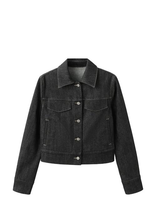 Mango | Fitted Denim Jacket With Pockets | XS
