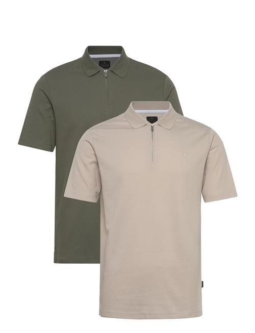 Jack & Jones | Jprblaethan Ss Zip Polo 2Pk Mp | L