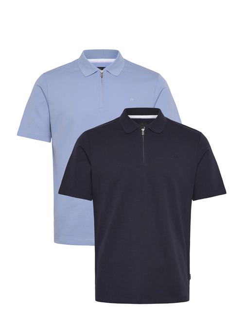 Jack & Jones | Jprblaethan Ss Zip Polo 2Pk Mp | S
