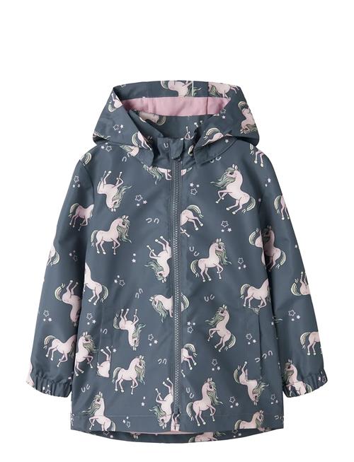 name it | Nmfmaxi Jacket Li Aop Noos | 92
