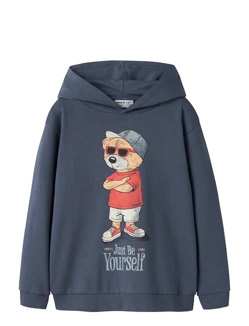 name it | Nkmdobs Ls Nreg Sweat Wh Unb Box | 158-164