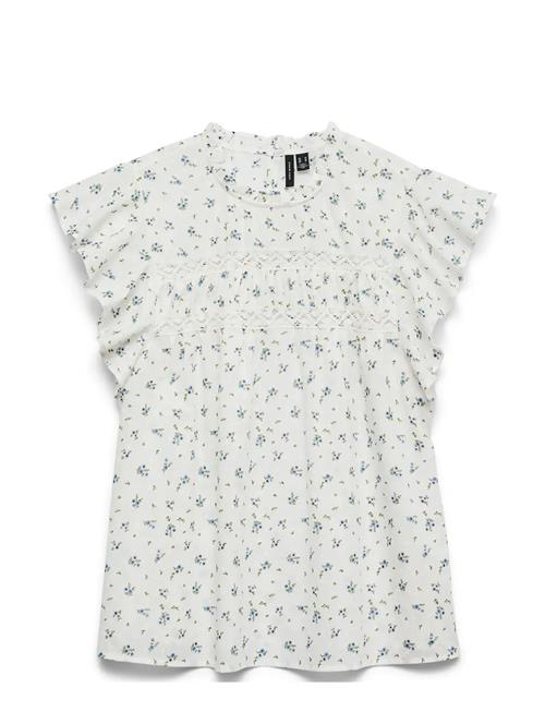 Vero Moda | Vmtrine Sl Lace Top Wvn Noos | S