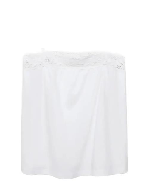 Mango | Cotton Top With Lace Straps | S