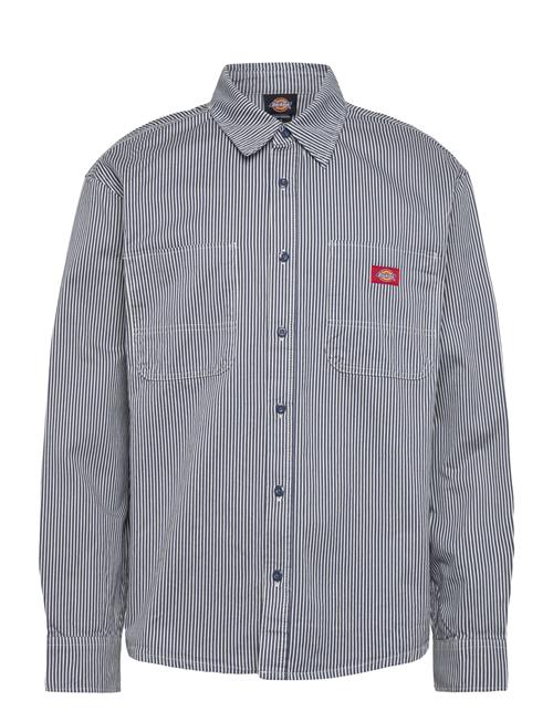 Dickies | Hickory Work Shirt Ls | L