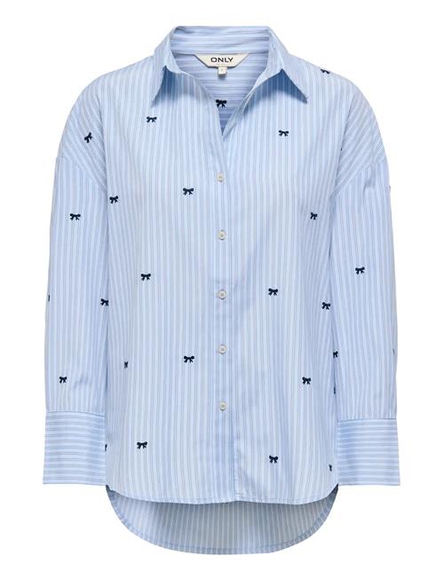 ONLY | Onloregon Zeidi Ls Bow Shirt Noos Wvn | L