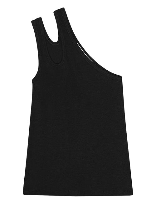 REMAIN Birger Christensen | Jersey One-Shoulder Top | 40