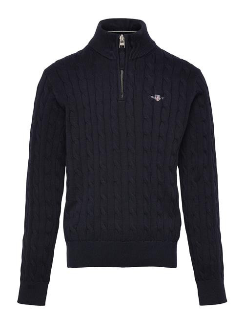 Gant Kids | Shield Cotton Cable Half Zip Sweater | 128