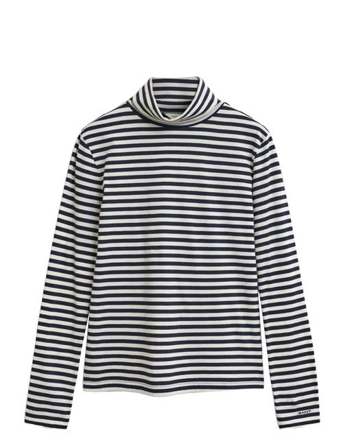 GANT | Light Cotton Striped Ls Turtleneck | M