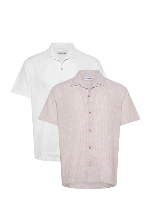Jack & Jones | Jjesummer Linen Blend Resort Shirt 2Pkmp | M