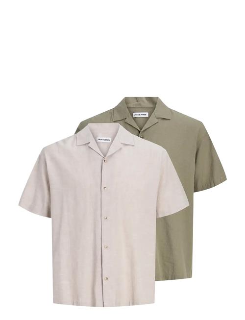 Jack & Jones | Jjesummer Linen Blend Resort Shirt 2Pkmp | L