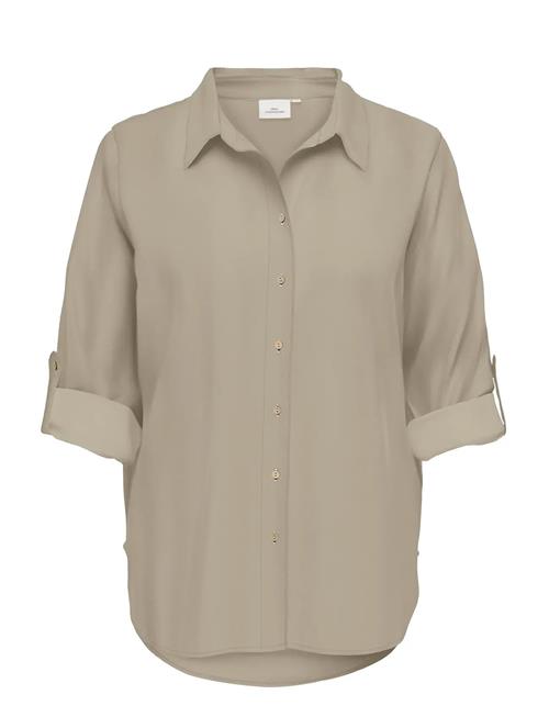 ONLY Carmakoma | Cargoa 3/4 Strap Linen Bl Shirt Cc Pnt | 42