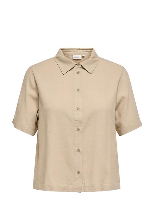 ONLY Carmakoma | Cargoa S/S Linen Bl Shirt Cc Pnt | 44