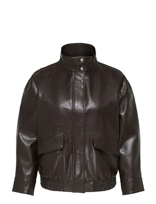ONLY Carmakoma | Carjulia Faux Leather Ovz. Bomber  Otw | 42
