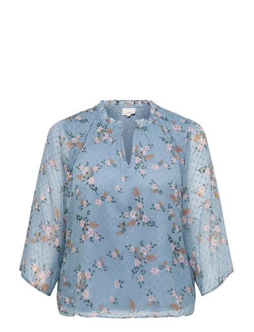 ONLY Carmakoma | Carsigrid L/S V-Neck Top Aop | 44