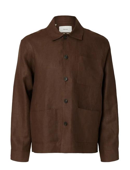 Selected | Slhregbaird Linen Overshirt Resort | XXL