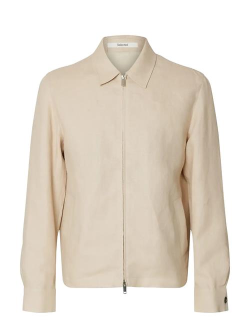 Selected | Slhreg-Baird Linen Zip Jacket | 48