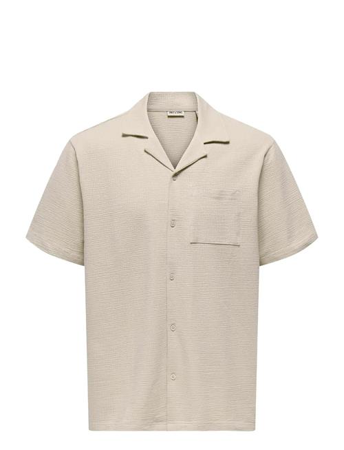 ONLY & SONS | Onskian Life Seersucker Ss Shirt Noos | S
