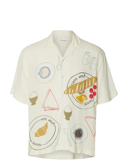 Selected | Slhrlxhotel Amour Print Ss Shirt | L