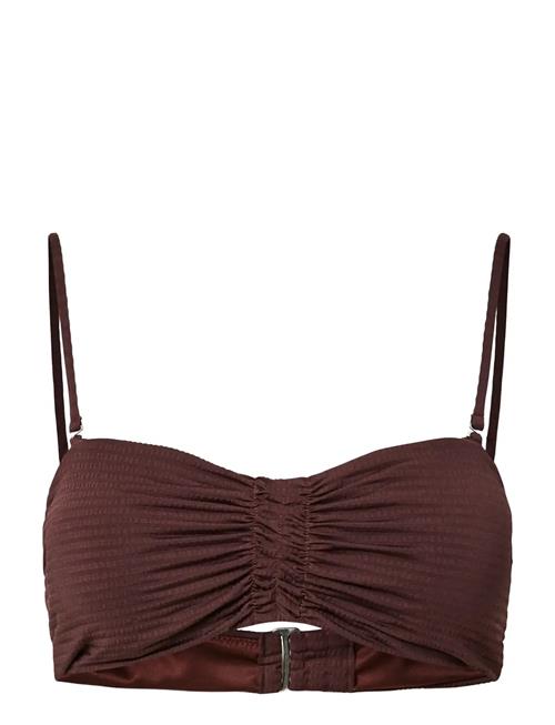 Pieces | Pckaya Seersucker Bikini Top | M