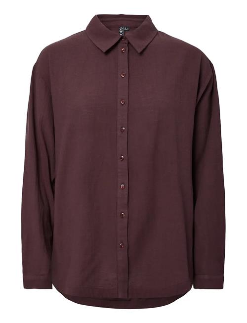 Pieces | Pcagnes Ls Oversized Shirt Wvn Bc | M