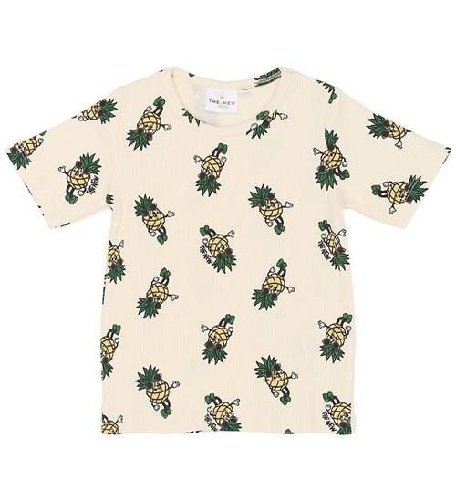The New Siblings T-shirt - Rib - TnstTravis - Gardenia