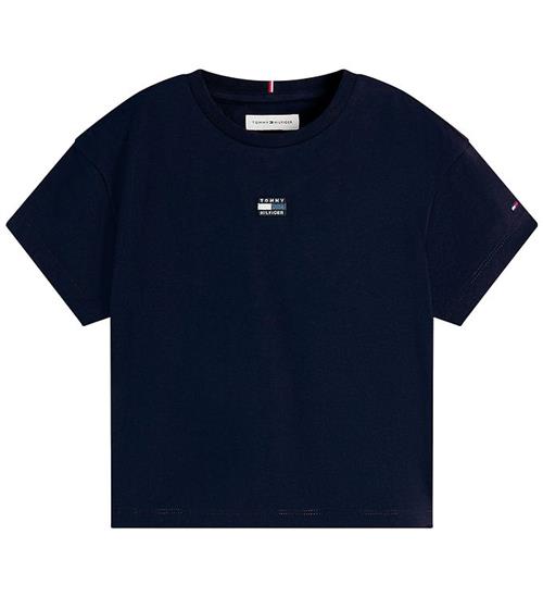Tommy Hilfiger T-shirt - Cropped - Dark Night Navy