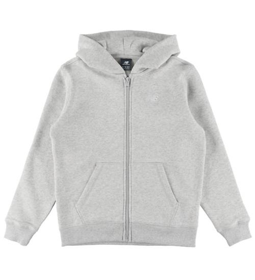 New Balance Cardigan - Logo - Ash Heather