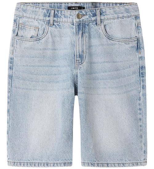 LMTD Denimshorts - NlnBirm - Long - Light Blue Denim/Super Light